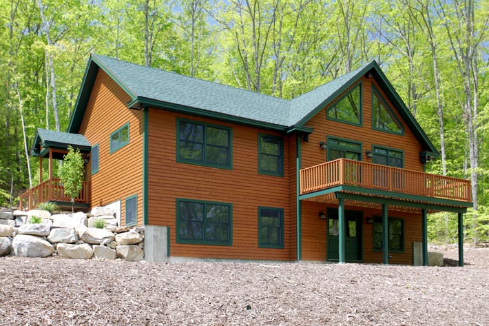 Main Eco Homes Woods Pond Home Bridgton, Maine