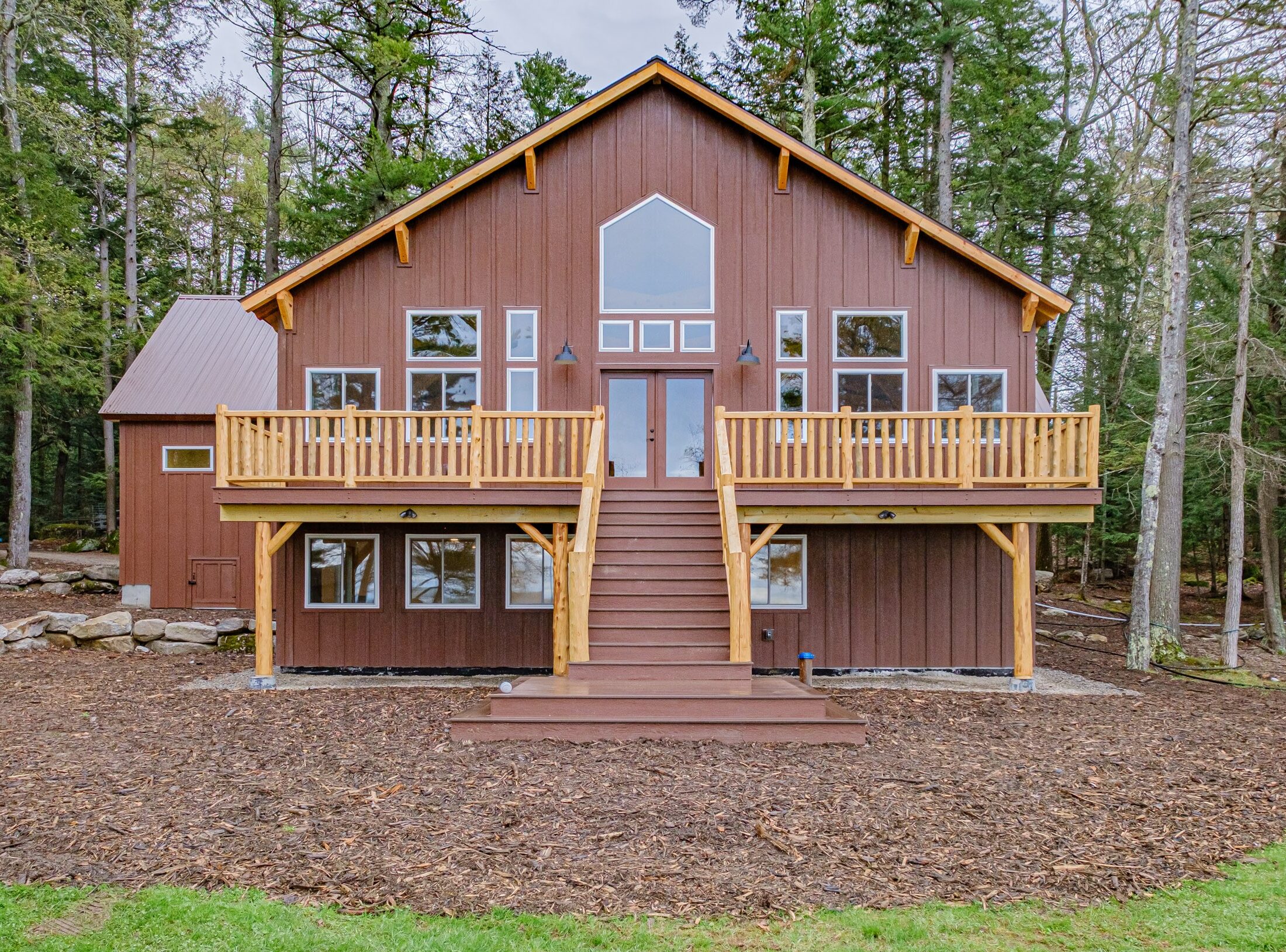 Children’s camp Timberframe Dining Hall – Designed and Built by MEH
